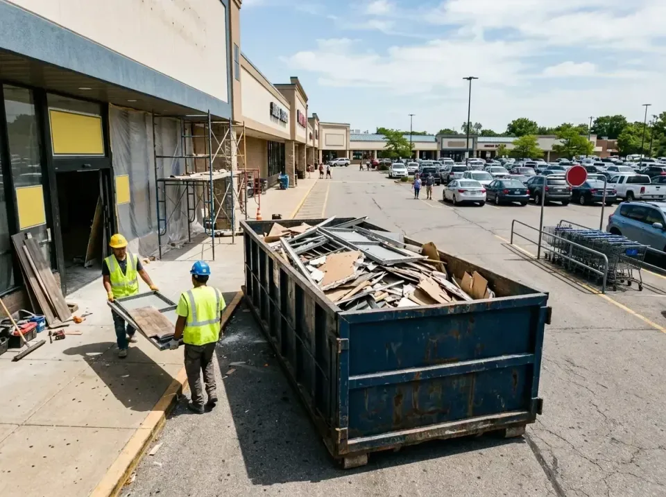 retail-store-renovation-debris-003 — frequently asked questions, Roll-off Dumpster Rentals in Butler, IN